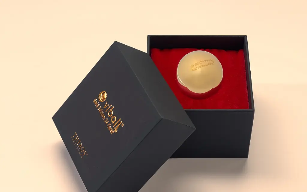 Viball Gold Liebeskugeln